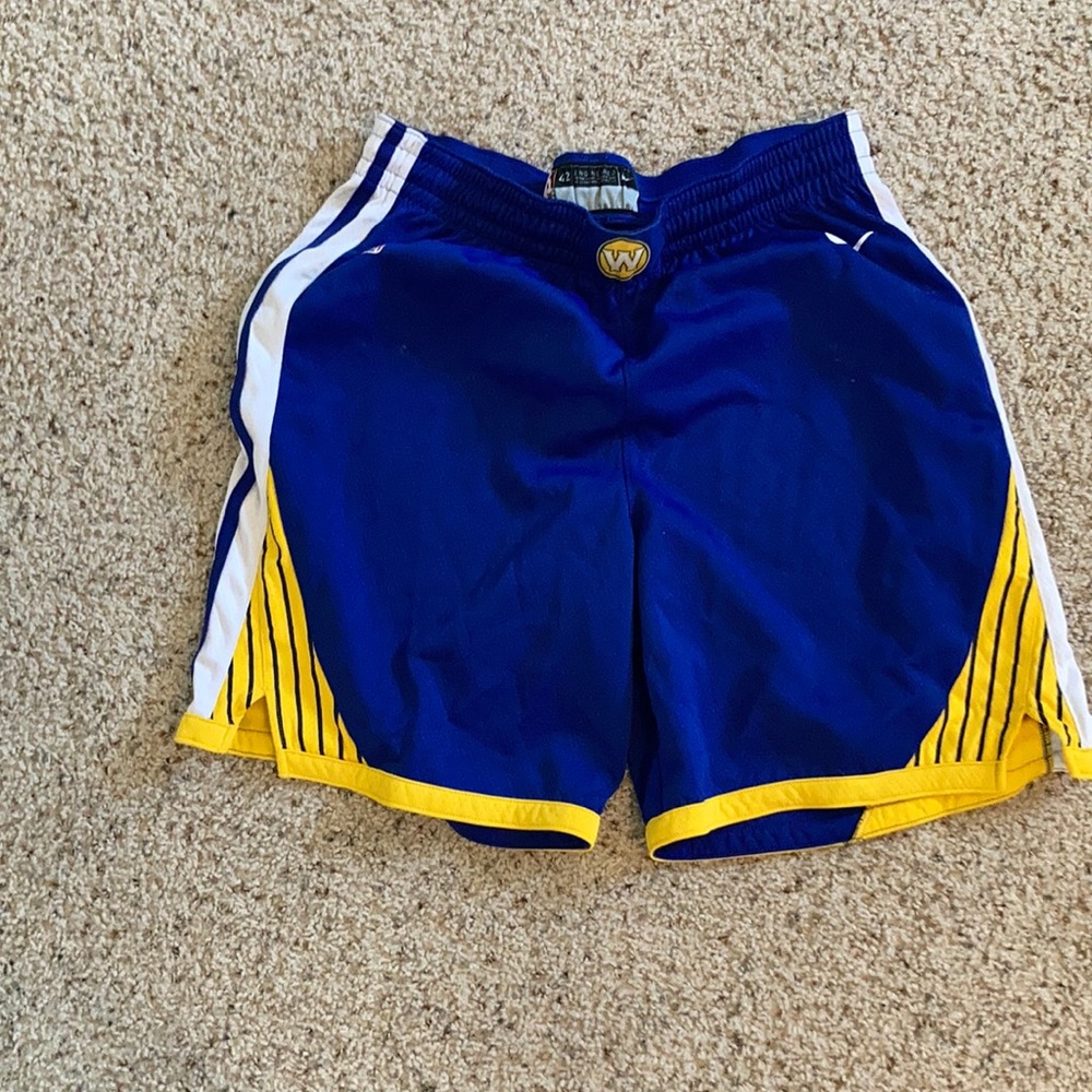 Golden State Warriors basketball shorts